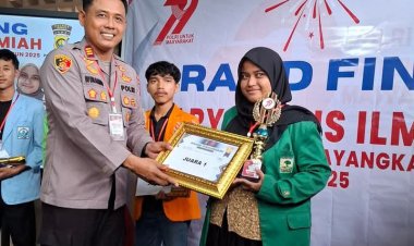 Semarak HUT Bhayangkara ke -79, Polsek Pelepat Ilir Gelar Grand Final Lomba Karya Tulis Ilmiah, Ini Dia Pemenangnya