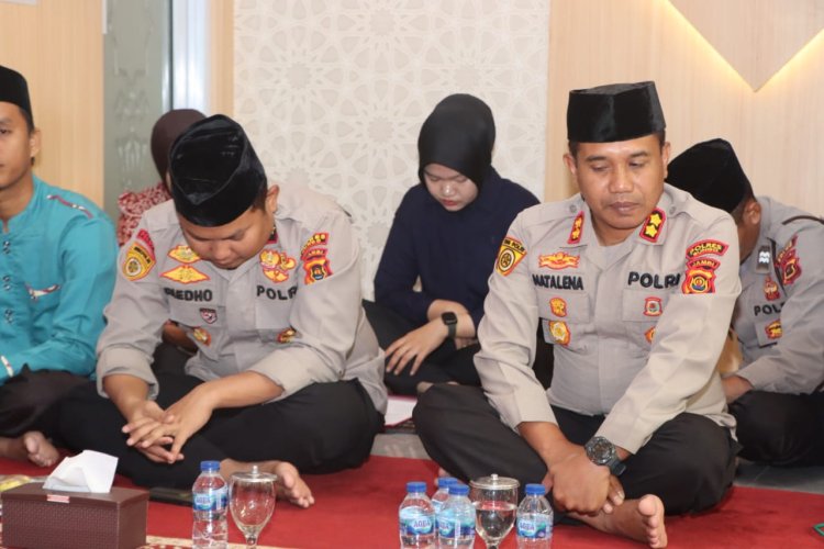 Sambut HUT Bhayangkara ke 79, Polres Bungo Gelar Zikir Bersama
