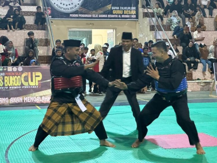 Ketika Kapolres Bungo Tampil Jadi Pesilat, Kejuaraan Pencak Silat Kapolres Cup Resmi Dibuka!