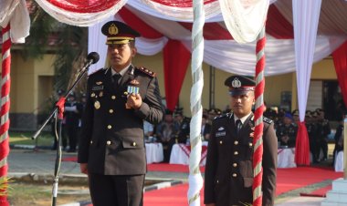 Gelar Upacara Peringatan Hari Bhayangkara ke-79, Kapolres Bungo: Polri Hadir untuk Masyarakat