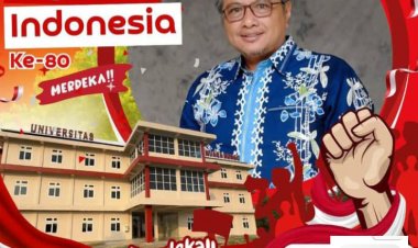 Ucapan Dirgahayu Republik Indonesia ke-80