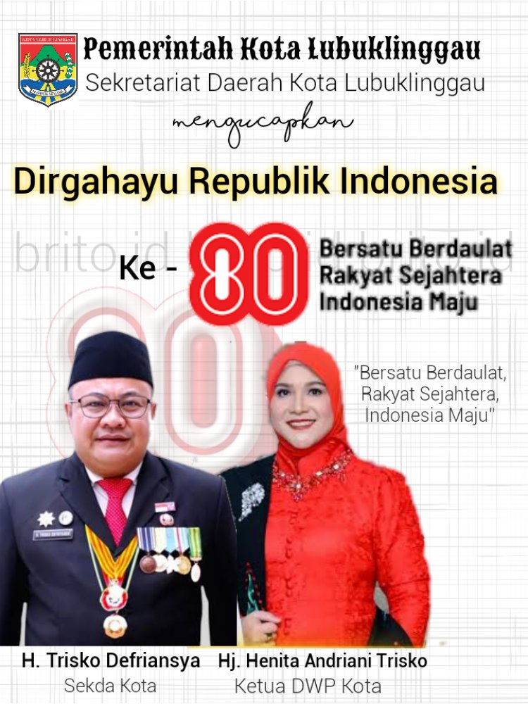 Berikut Ragam Ucapan HUT RI ke 80