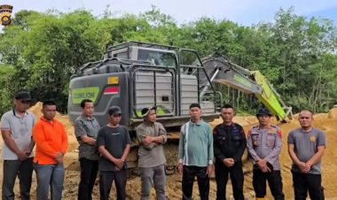 Kapolres Bungo AKBP Natalena Eko Cahyono Himbau Warga Hentikan Aktivitas PETI