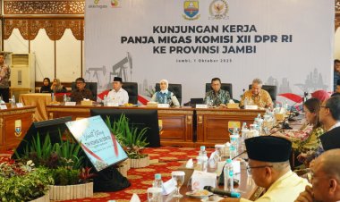 Gubernur Al Haris Terima Kunker Panja Migas Komisi XII DPR RI