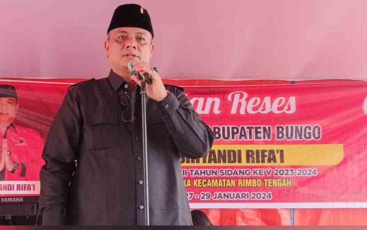 Gusriyandi Rifa'i: Di Usia 60, Bungo Harus Bangkit dan Bergerak Lebih Cepat