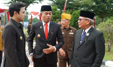 Ketua DPRD Muaro Jambi Hadiri Upacara HUT ke-80 TNI di Jambi