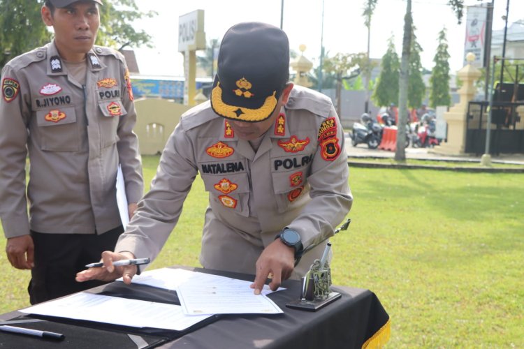 Kapolres Bungo Tegas! Personel Dilarang Terlibat Judi Online dan Narkoba, Siap Disanksi Tanpa Kompromi!