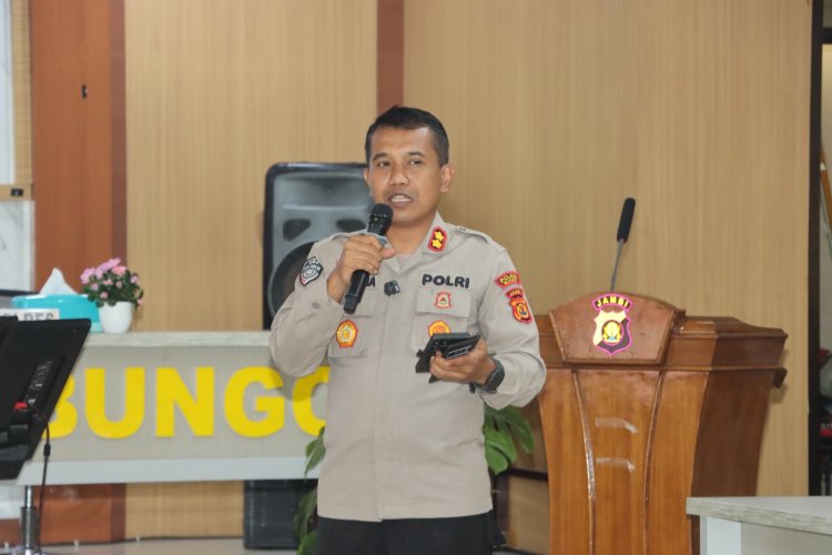 Respons Cepat Jelang Nataru 2026, Kapolres Bungo Pimpin Rapat Koordinasi Terpadu