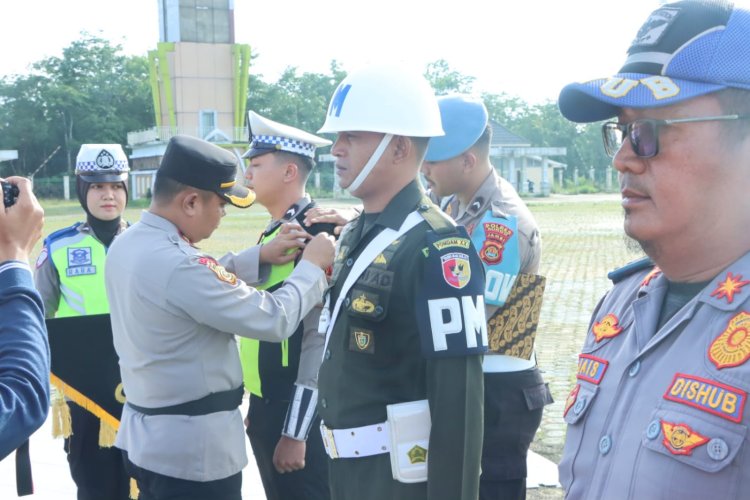 WASPADA! Pengamanan Nataru: Polres Bungo Gelar Apel Pasukan Operasi Lilin 2025