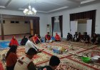 Dinihari, DPC PDI Perjuangan Kabupaten Bungo Terima Rombongan 30 Ambulans DPP di Rumah Dinas Wabup