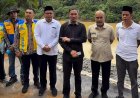 Anggota DPR RI Edi Purwanto Tinjau Penanganan Longsor di Bungo, Usulan Lanjutan Didorong ke APBN