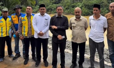 Anggota DPR RI Edi Purwanto Tinjau Penanganan Longsor di Bungo, Usulan Lanjutan Didorong ke APBN