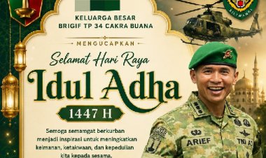 Momentum Idul Adha, Kolonel Inf. Arief Widyanto Ajak Prajurit dan Masyarakat Perkuat Silaturahmi