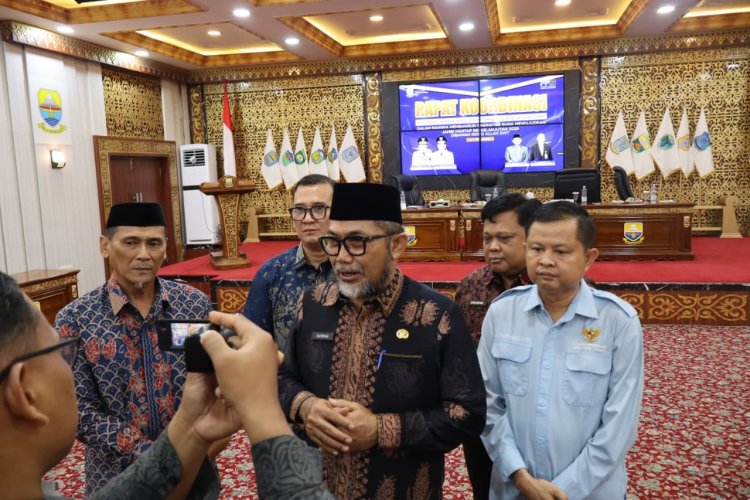 Sekda Sudirman Tegaskan Pemprov Berkomitmen Memperkuat Keterbukaan Informasi Publik