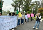 HMI Cabang Bungo Gelar Aksi Damai, Sampaikan 5 Tuntutan ke DPRD!!