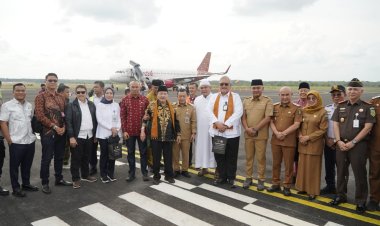 Gubernur Al Haris: Jakarta-Muara Bungo Batik Air Terbang Perdana, Ini Kunci Pemerataan