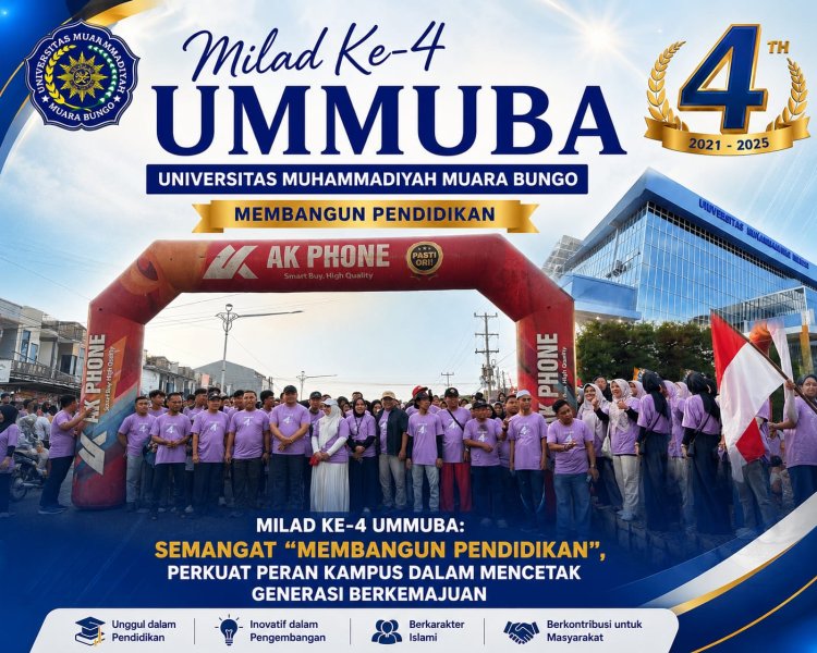 Milad Ke-4 UMMUBA: Semangat "Membangun Pendidikan", Perkuat Peran Kampus dalam Mencetak Generasi Berkemajuan