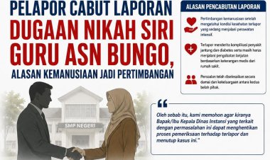 Pelapor Cabut Laporan Dugaan Nikah Siri Guru ASN Bungo, Alasan Kemanusiaan Jadi Pertimbangan