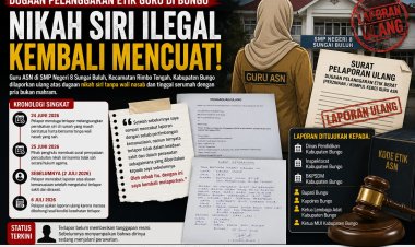Dugaan Pelanggaran Etik Guru di Bungo Nikah Siri Ilegal Kembali Mencuat!