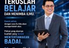 Bahren Nurdin: Teruslah Belajar dan Menimba Ilmu, Agar Berani Menghadapi "Badai"