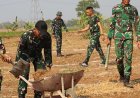 Brigif TP 34 Cakra Buana Bangun Fasilitas Olahraga untuk Masyarakat di Cikedung Lor Indramayu