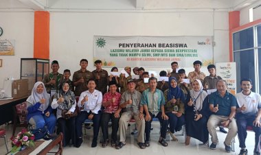 LAZISMU Jambi Kembali Salurkan Beasiswa, 47 Siswa Berprestasi Terima Dukungan Pendidikan