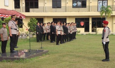 Wakapolres Bungo Kompol Aswindo Pimpin Hari Juang Polri 2026, Teguhkan Semangat Pengabdian dan Integritas Personel