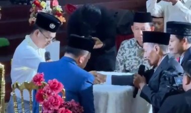 Elas Anra Dermawan, SH Resmi Menikah dengan Mawaddatul Fitria, S.Kom, Gubernur Jambi Jadi Saksi