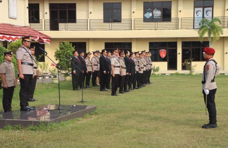 Wakapolres Bungo Kompol Aswindo Pimpin Hari Juang Polri 2026, Teguhkan Semangat Pengabdian dan Integritas Personel