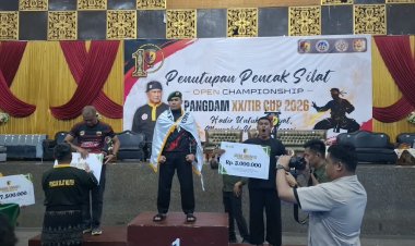Gemuruh Prestasi di Arena! KODIM 0416/BUTE Boyong Juara Umum 3 PANGDAM XX/TIB CUP 2026