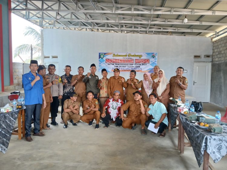 Dari Rp1 Miliar Jadi Rp280 Juta, Talang Pamesun Tetap Jalankan Musrenbangdus