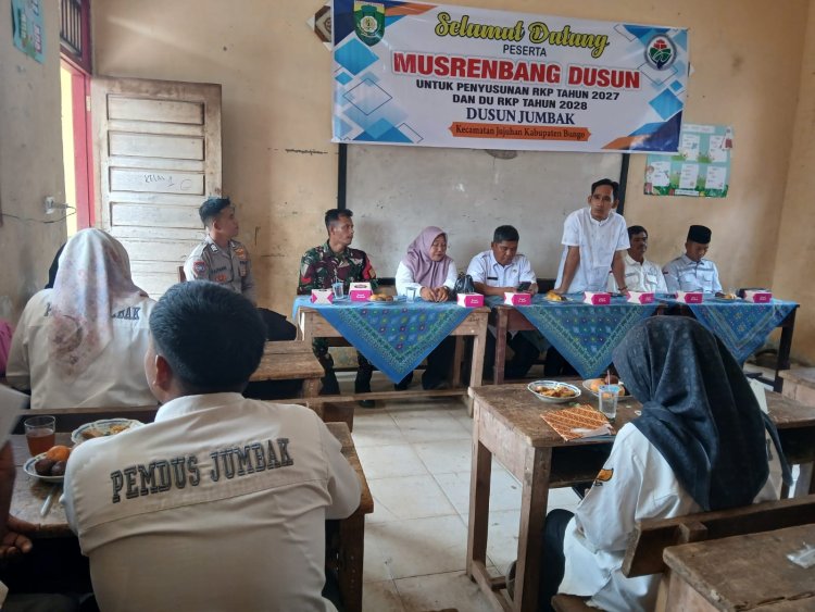 Perkuat Arah Pembangunan, Dusun Jumbak Sukses Gelar Musrenbang RKP 2027