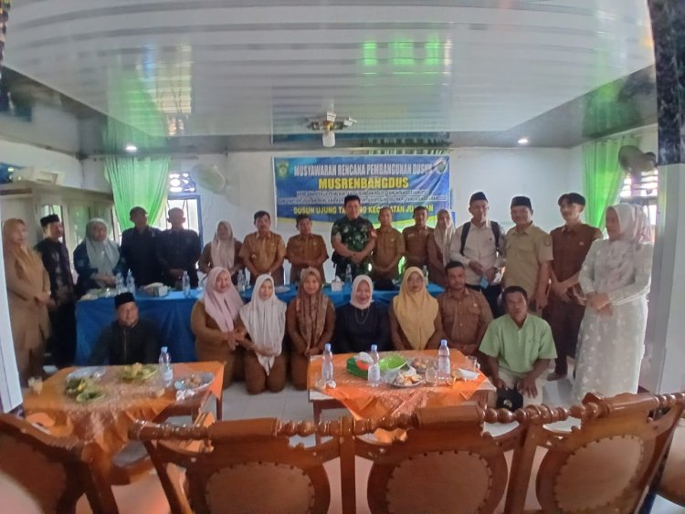 Musrenbang Dusun Ujung Tanjung Bahas Status Kampung Pangean Atas