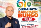 HUT ke-61 Kabupaten Bungo, Ketua Karang Taruna Muhammad Rajiv Harapkan Pembangunan Merata dan Generasi Muda Dilibatkan