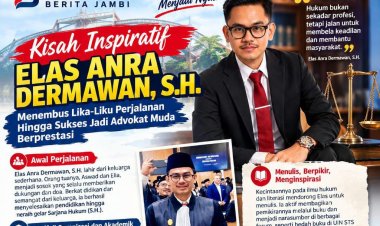 Kisah Inspiratif Elas Anra Dermawan, S.H.: Dari Aktivis Muda, Penulis hingga Menjadi Advokat yang Berani Membela Masyarakat