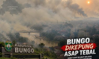 Asap Kian Tebal, Andriansyah Soroti Tata Kelola Lingkungan Pemerintah: Bungo Juga Terancam Banjir
