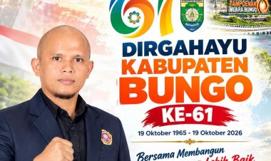 HUT ke-61 Kabupaten Bungo, Ketua Karang Taruna Muhammad Rajiv Harapkan Pembangunan Merata dan Generasi Muda Dilibatkan