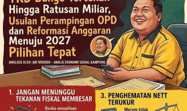 Transfer ke Daerah Bungo Tertekan, Usulan Perampingan OPD dan Reformasi Anggaran Menuju 2027 Pilihan Tepat