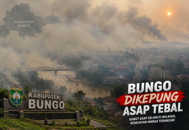 Asap Kian Tebal, Andriansyah Soroti Tata Kelola Lingkungan Pemerintah: Bungo Juga Terancam Banjir
