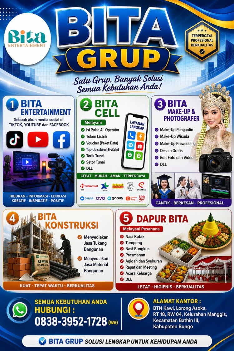 BITA Grup Hadir dengan Lima Layanan, Debi Krismanto: Siap Penuhi Semua Kebutuhan Anda