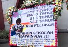 Viral! Karangan Bunga Ini untuk Pelakor yang Wisuda S2