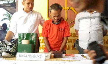 Curi Kalung Berlian, Buruh Bangunan di Jelutung Ini Tak Berkutik Ditangkap Polisi
