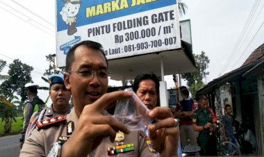 Pos Polisi Siluwok Kulonprogo Ditembaki