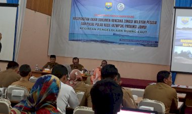 Dari Provinsi se-Indonesia, Jambi Urutan ke-22 Selesaikan RZWP3K