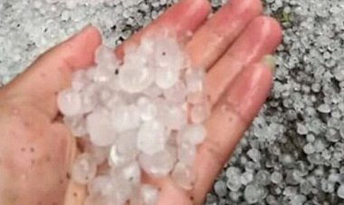 Hujan Es Landa Kerinci, Begini Kata BMKG