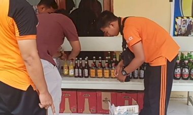 Operasi Pekat, Polres Sarolangun Ungkap 51 Kasus dan Ratusan Miras Diamankan