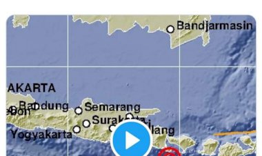 Tujuh Kali Gempa Susulan Terjadi di Jembrana Bali