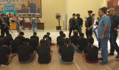 BREAKING NEWS!! Buat Rusuh, 18 Anggota SMB Diringkus Polisi