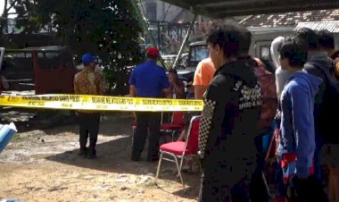 Polisi Turunkan Tim Inafis di Lokasi Kebakaran Pasar Hongkong