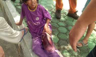 Asyik Mancing, Saripudin Nyaris Tewas Digigit Buaya